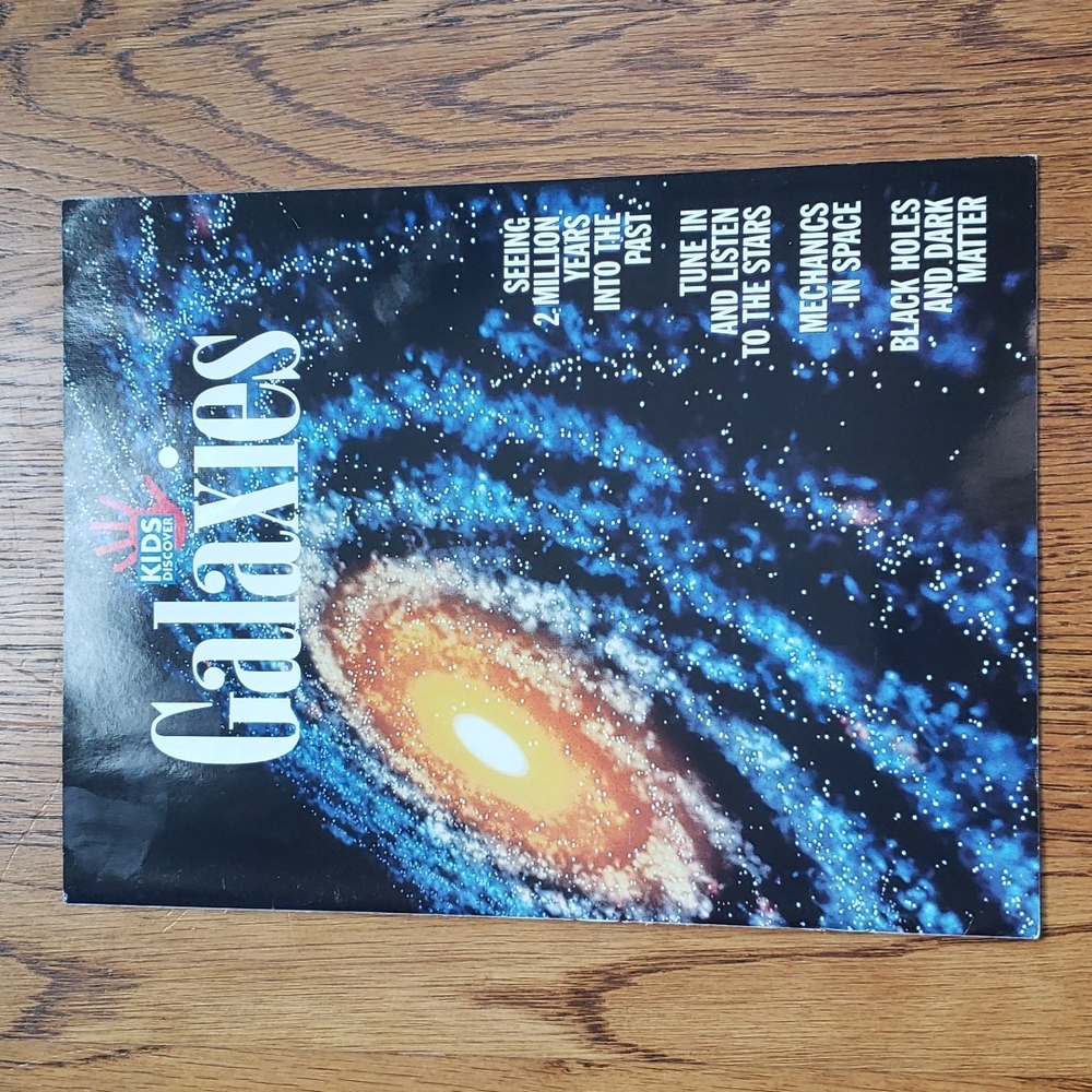 Vintage 90s Kids Discover Magazine Galaxies Volume 7 Issue 5 May 1997